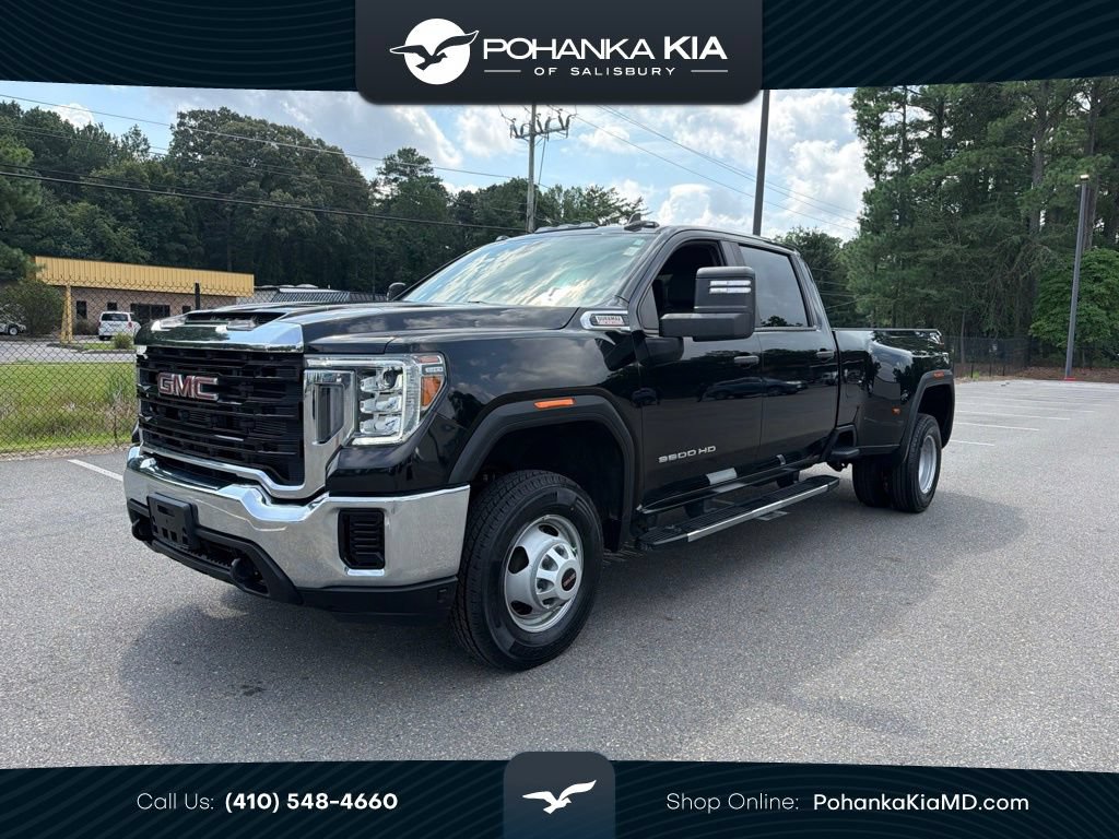 Used 2021 GMC Sierra 3500 4x4 Crew Cab w/ Convenience Package image 1
