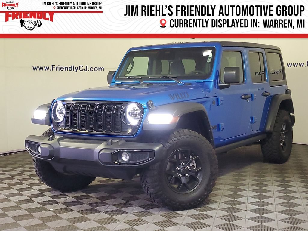 Used 2025 Jeep Wrangler Unlimited Sport AWD/4WD image 1