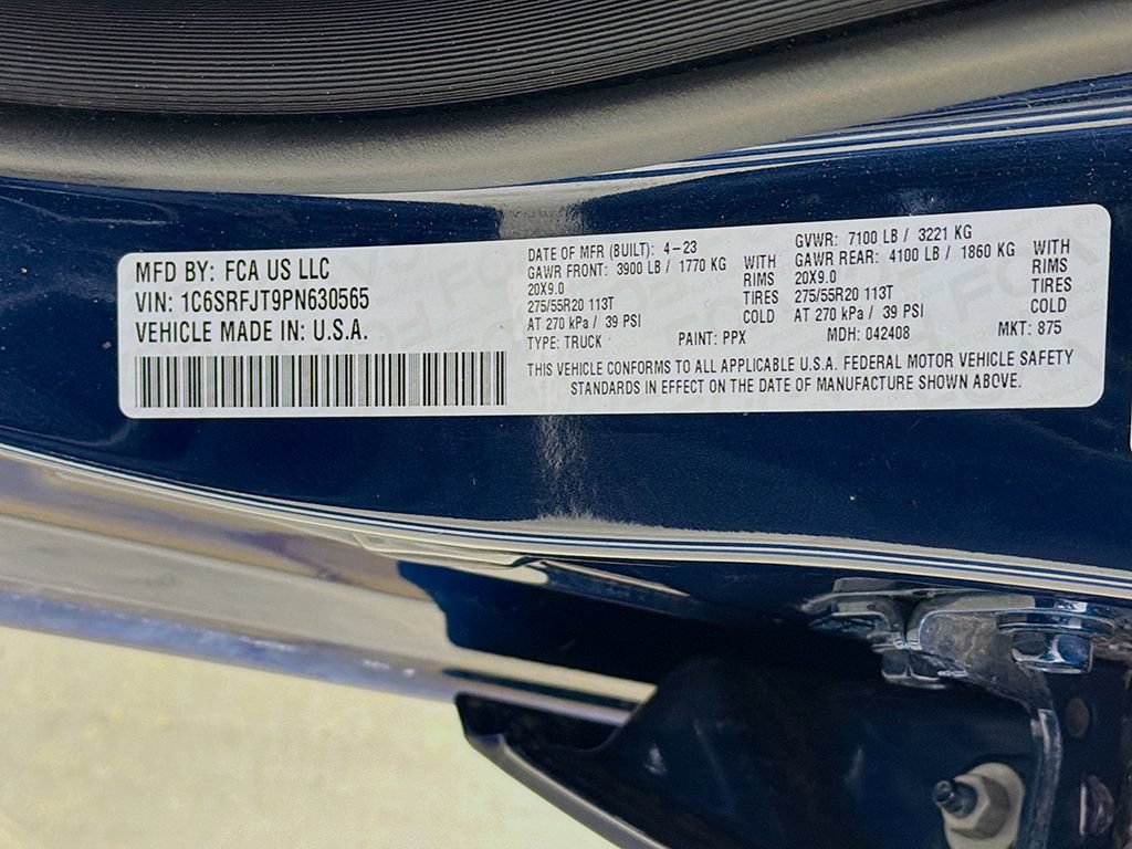 Used 2023 RAM 1500 Laramie AWD/4WD image 42