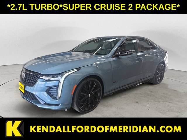 Used 2024 Cadillac CT4 V w/ Super Cruise 2 Package AWD/4WD image 1