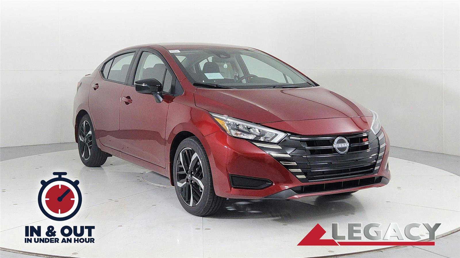 New 2025 Nissan Versa SR w/ Trunk Package