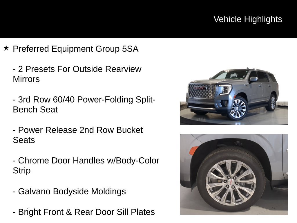 Used 2023 GMC Yukon Denali AWD/4WD image 7