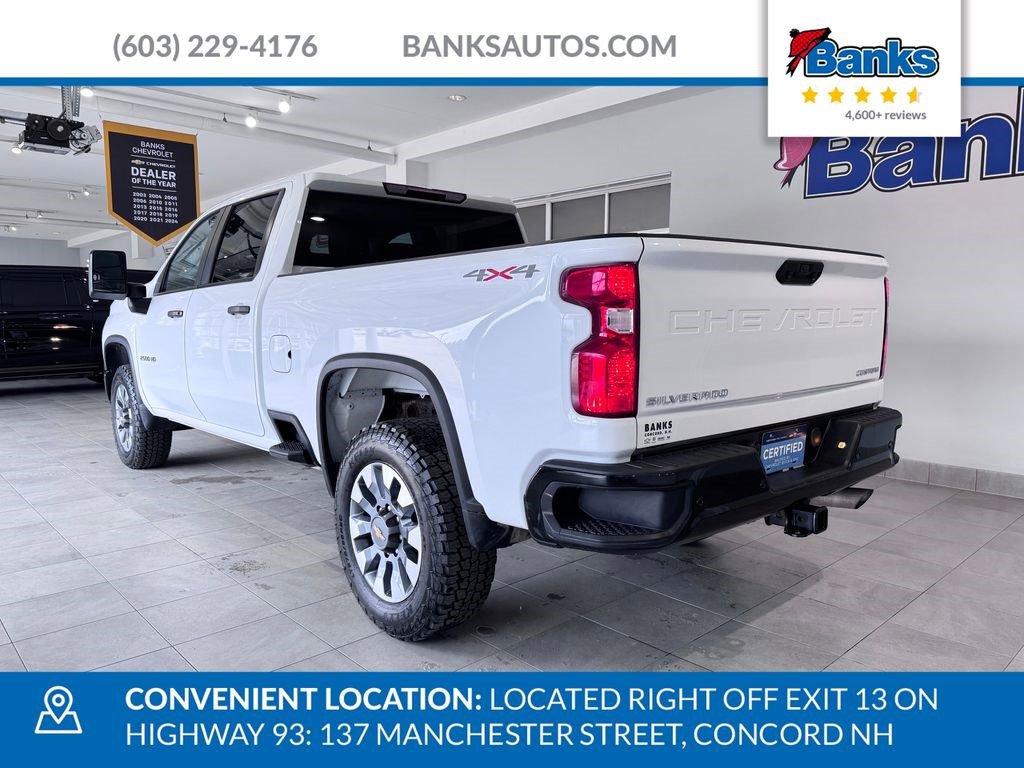 Certified 2024 Chevrolet Silverado 2500 Custom w/ Custom Value Package AWD/4WD image 6
