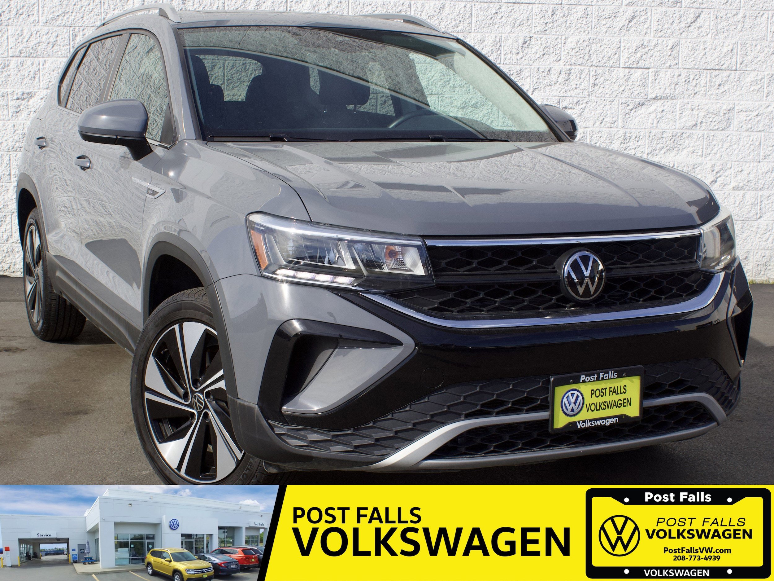 Used 2023 Volkswagen Taos SE w/ Panoramic Sunroof Package AWD/4WD image 1