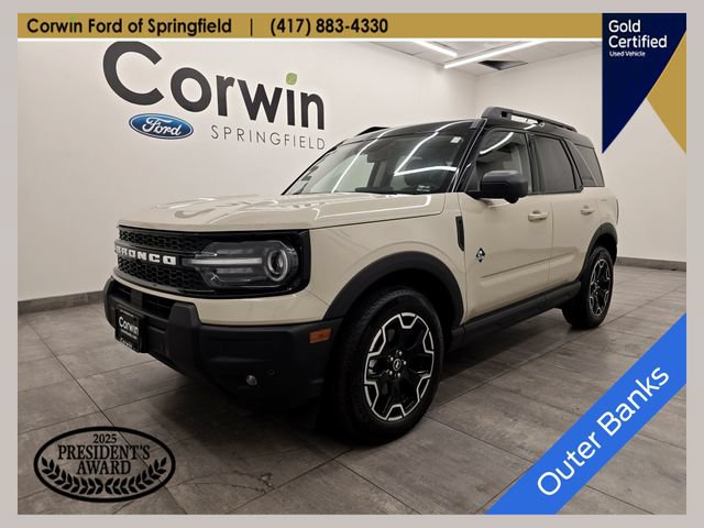 Certified 2025 Ford Bronco Sport Outer Banks w/ Outer Banks Tech Package+ AWD/4WD image 1