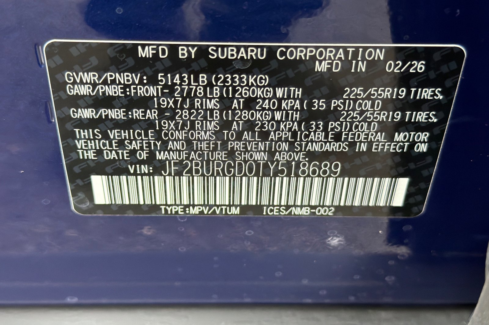 New 2026 Subaru Outback Limited XT image 27