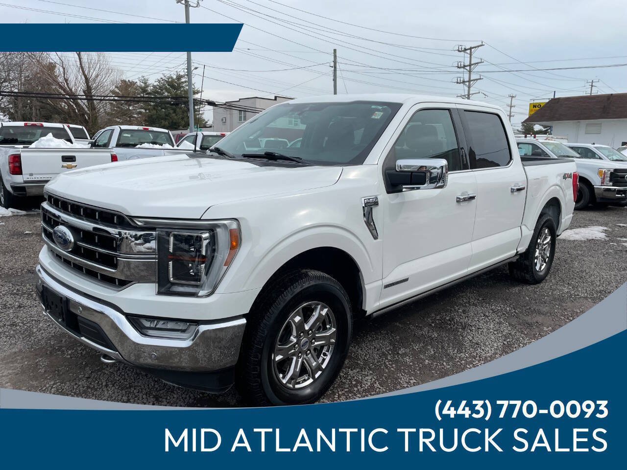 Used 2022 Ford F150 Lariat w/ Equipment Group 502A High AWD/4WD image 1
