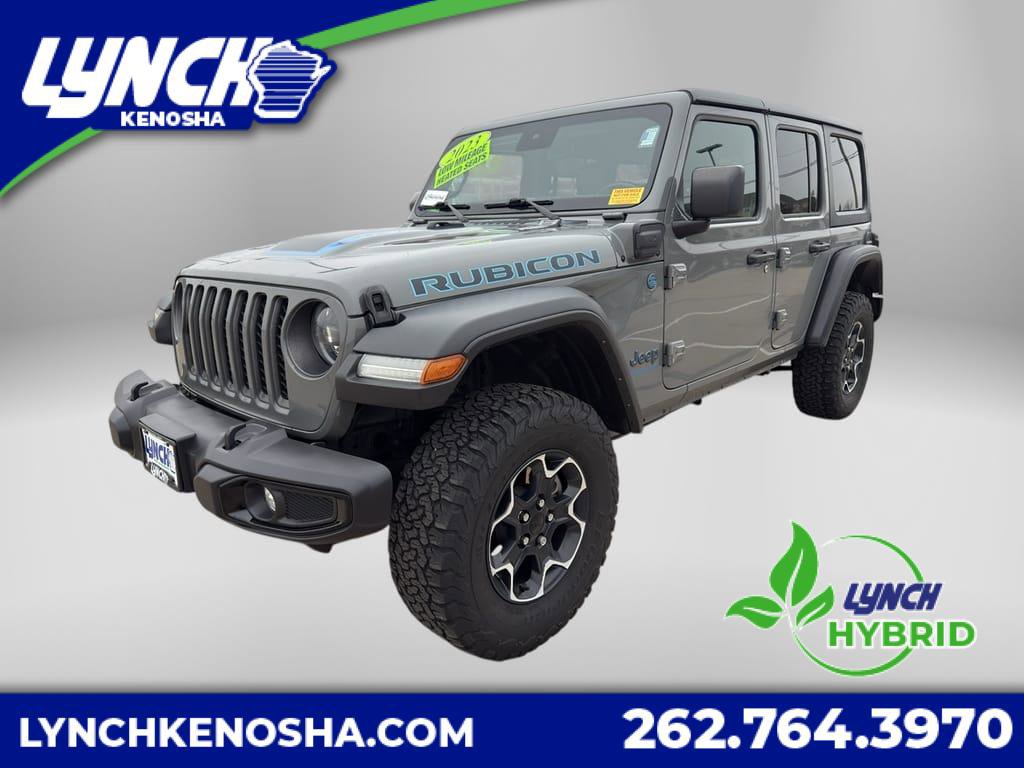 Used 2023 Jeep Wrangler Unlimited Rubicon 4xe w/ Safety Group
