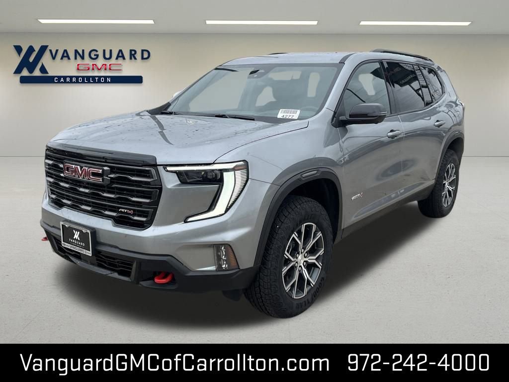 New 2026 GMC Acadia AT4 w/ LPO, Floor Liner Package