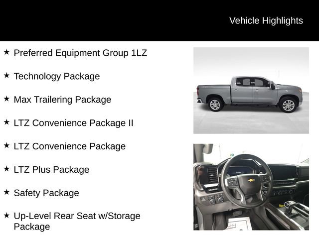 Certified 2024 Chevrolet Silverado 1500 LTZ w/ Technology Package image 16