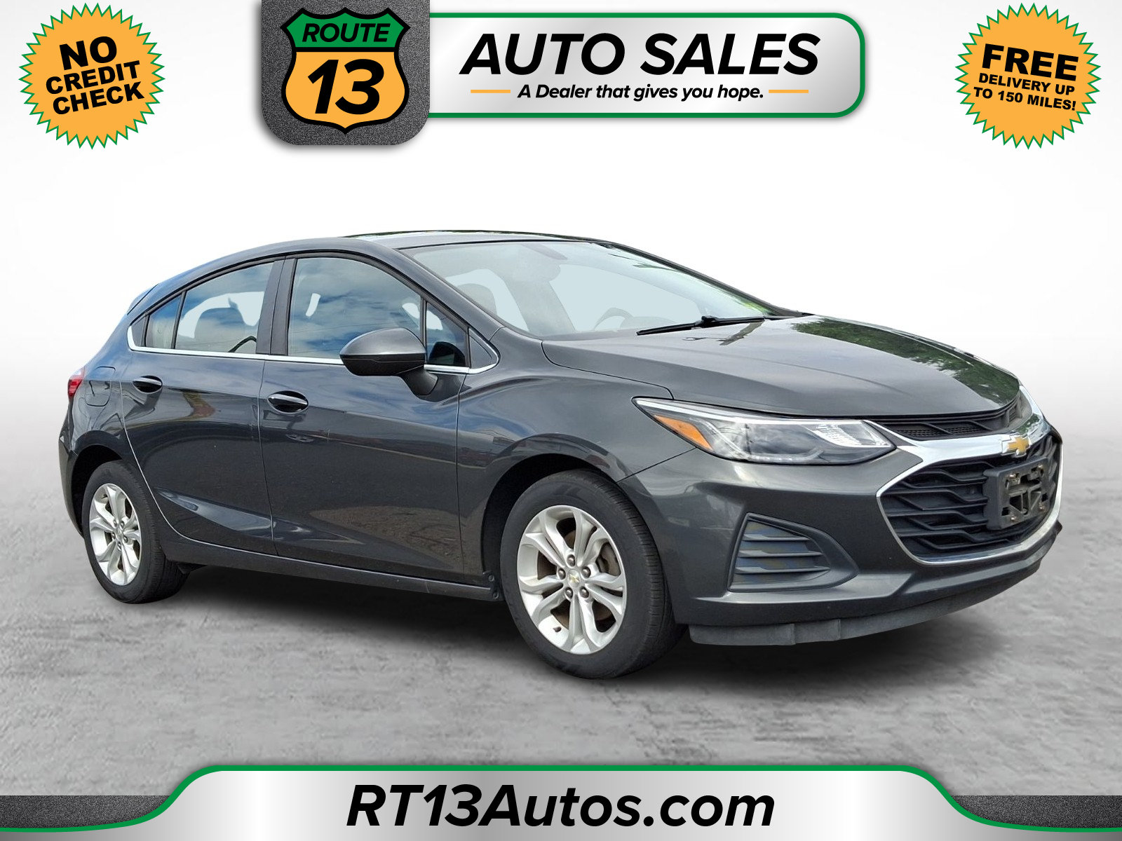 Used 2019 Chevrolet Cruze LT w/ Convenience Package FWD image 1