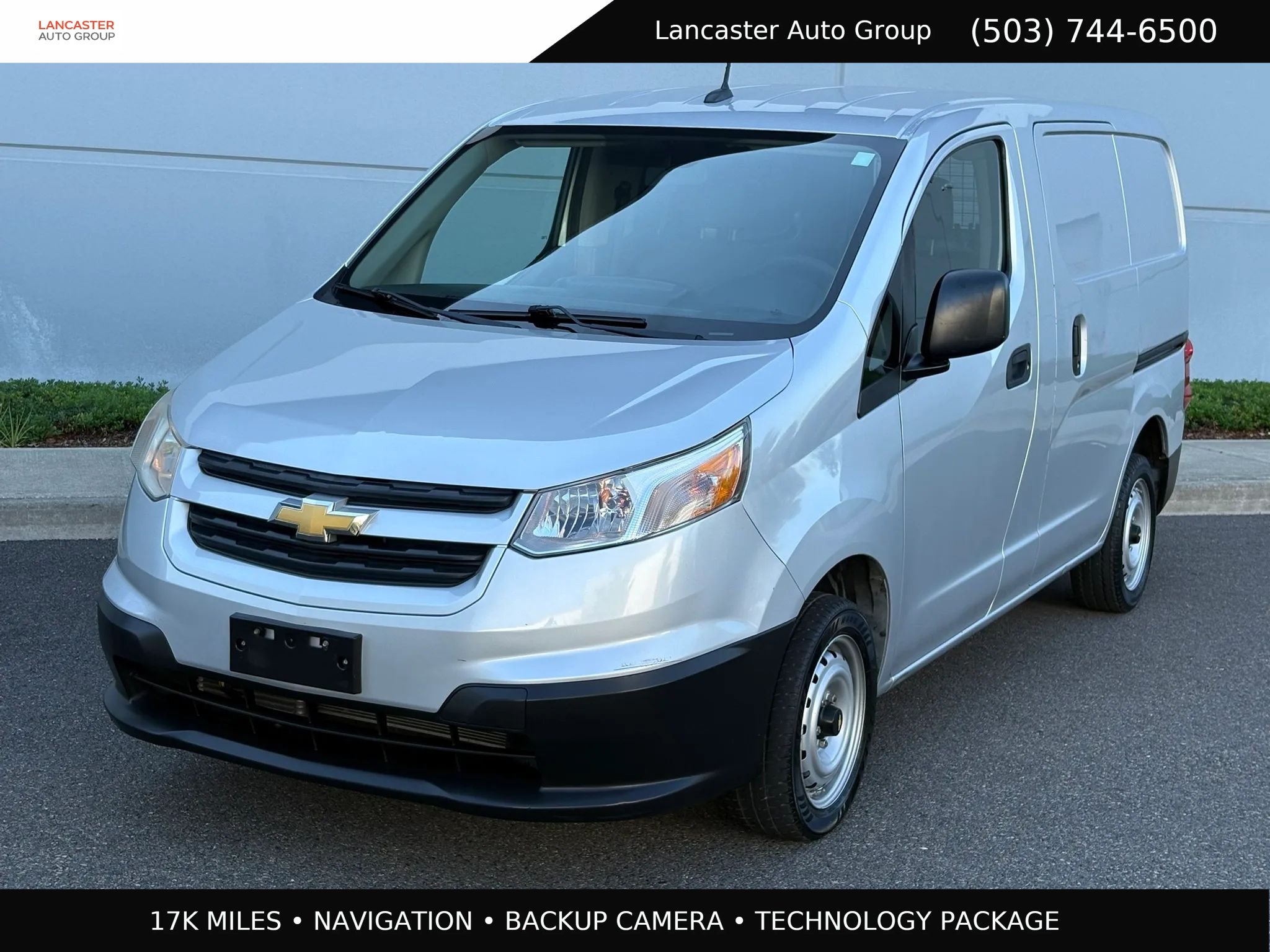 Used 2017 Chevrolet City Express LT w/ Technology Package FWD image 1