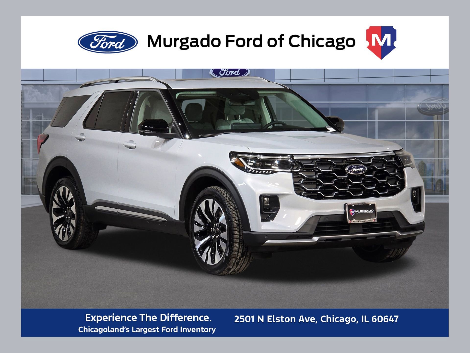 New 2026 Ford Explorer Platinum w/ LUX Leather Package image 1