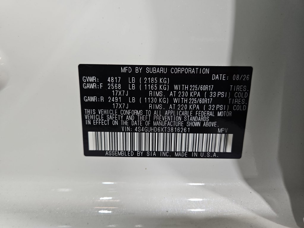 New 2026 Subaru Crosstrek 2.5i Premium AWD/4WD image 28