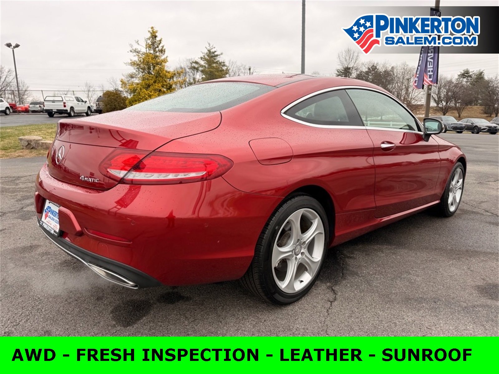 Used 2017 Mercedes-Benz C 300 4MATIC Coupe image 3