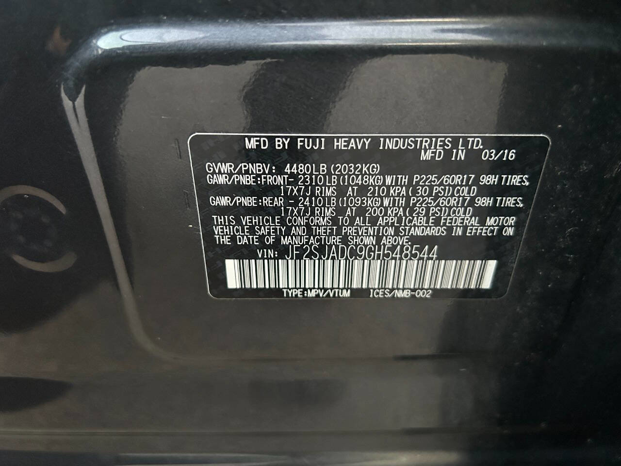 Used 2016 Subaru Forester 2.5i Premium w/ Protection Package #1 image 24