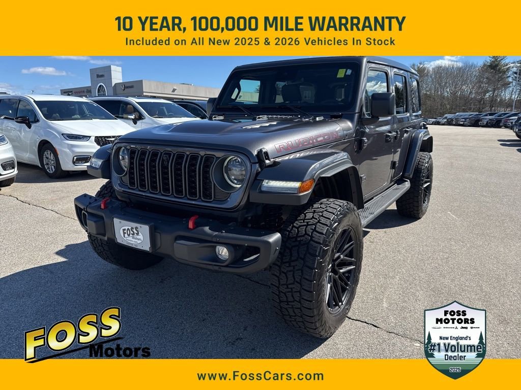 Certified 2025 Jeep Wrangler Unlimited Rubicon image 1