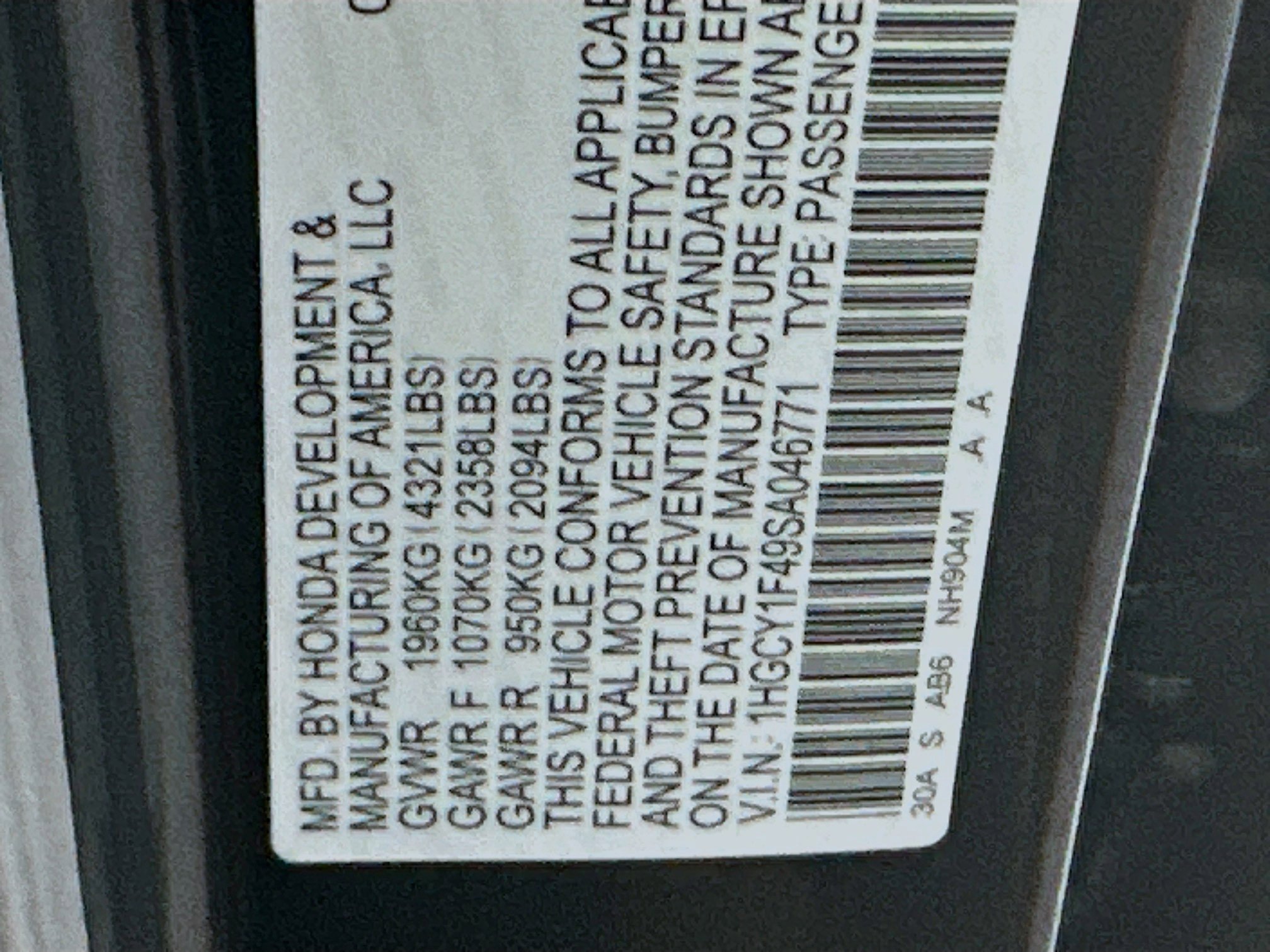 Used 2025 Honda Accord SE image 12