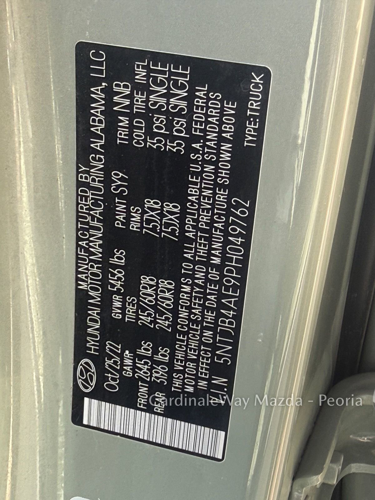 Used 2023 Hyundai Santa Cruz SEL image 33