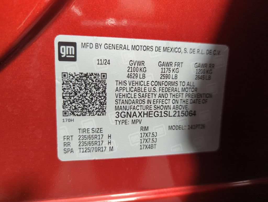 Used 2025 Chevrolet Equinox LT w/ Convenience Package II FWD image 24