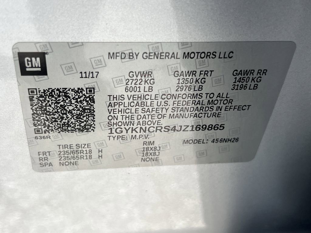 Used 2018 Cadillac XT5 Luxury w/ Driver Awareness Package image 29