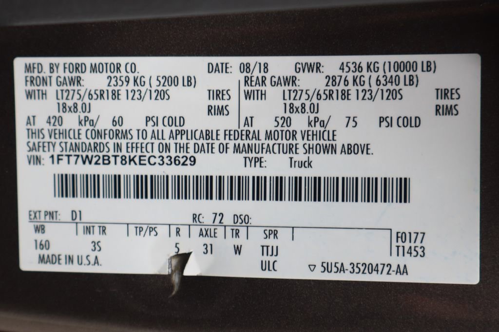 Used 2019 Ford F250 XLT AWD/4WD image 52