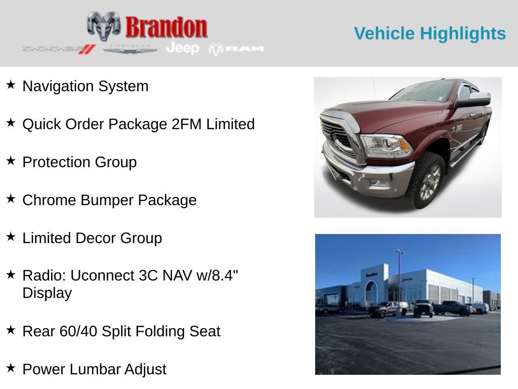 Used 2017 RAM 3500 Limited image 2