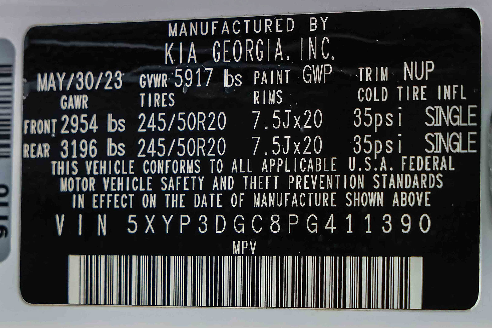 Used 2023 Kia Telluride EX w/ EX Captain's Chair Package image 32