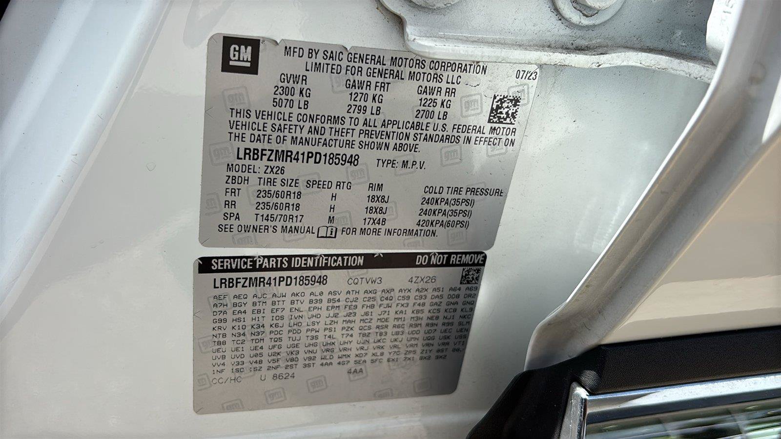 Certified 2023 Buick Envision Preferred AWD/4WD image 14