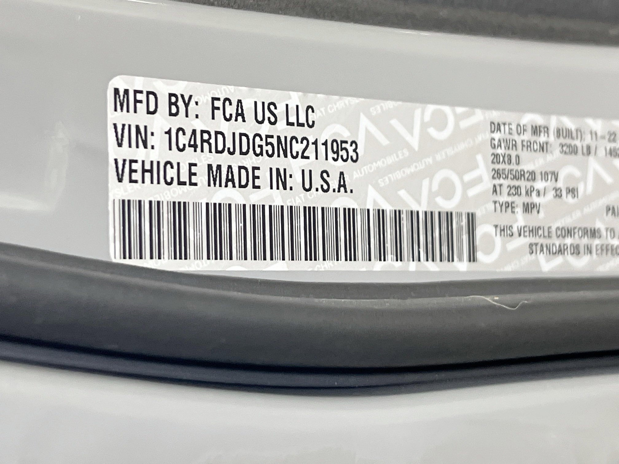 Used 2022 Dodge Durango GT AWD/4WD image 33