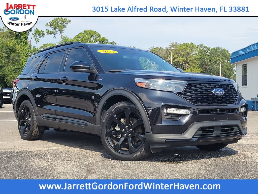 Certified 2023 Ford Explorer ST-Line w/ Class IV Trailer Tow Package
