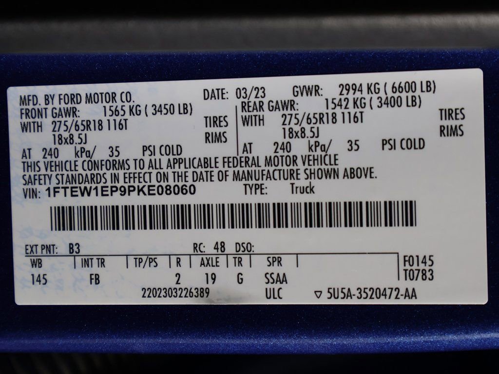 Used 2023 Ford F150 XLT w/ Equipment Group 302A High image 41