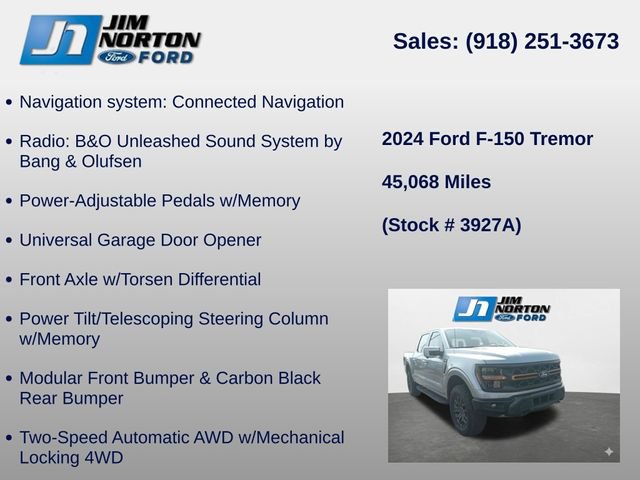 Used 2024 Ford F150 Tremor w/ Equipment Group 402A High AWD/4WD image 17