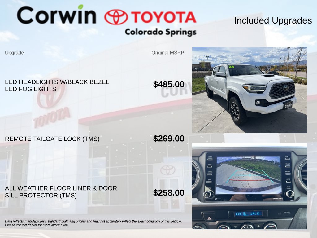 Used 2023 Toyota Tacoma TRD Sport AWD/4WD image 4
