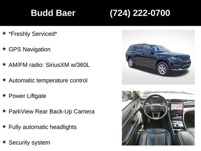 Used 2021 Jeep Grand Cherokee L Limited image 7