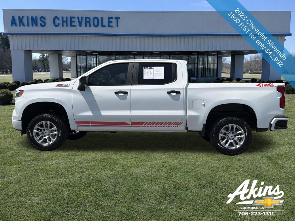 Certified 2023 Chevrolet Silverado 1500 RST w/ Z71 Off-Road Package AWD/4WD image 9