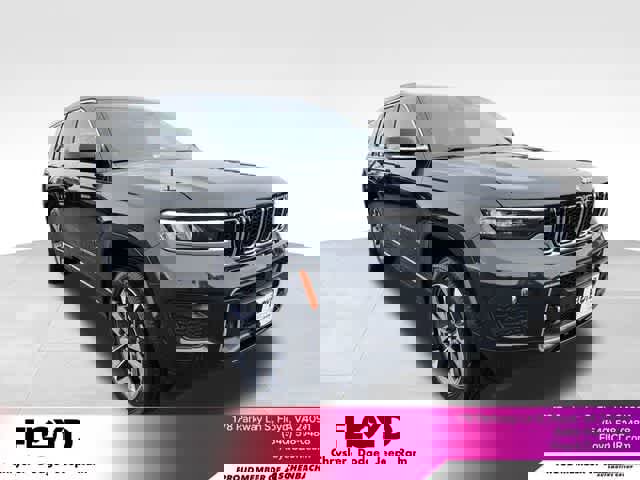 New 2025 Jeep Grand Cherokee L Overland w/ Luxury Tech Group IV