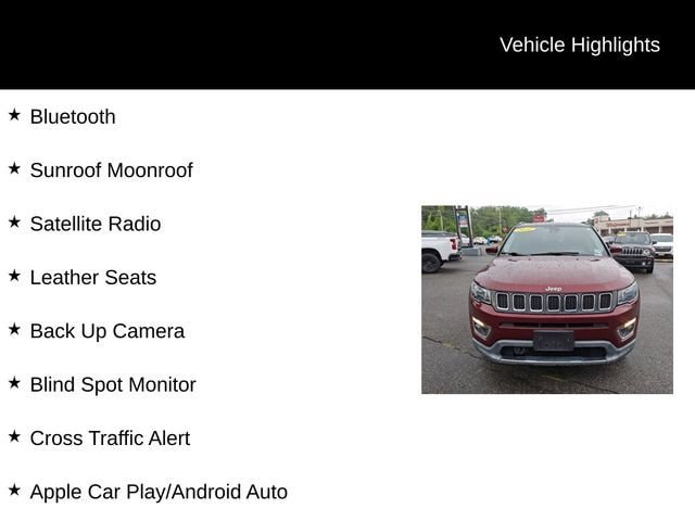 Used 2021 Jeep Compass Limited w/ Sun and Sound Group AWD/4WD image 6