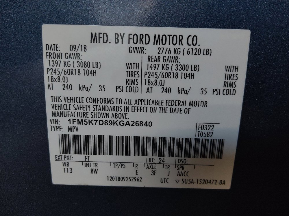 Used 2019 Ford Explorer XLT image 33