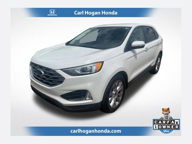 Used 2022 Ford Edge Titanium w/ Cargo Accessory Package AWD/4WD video 1