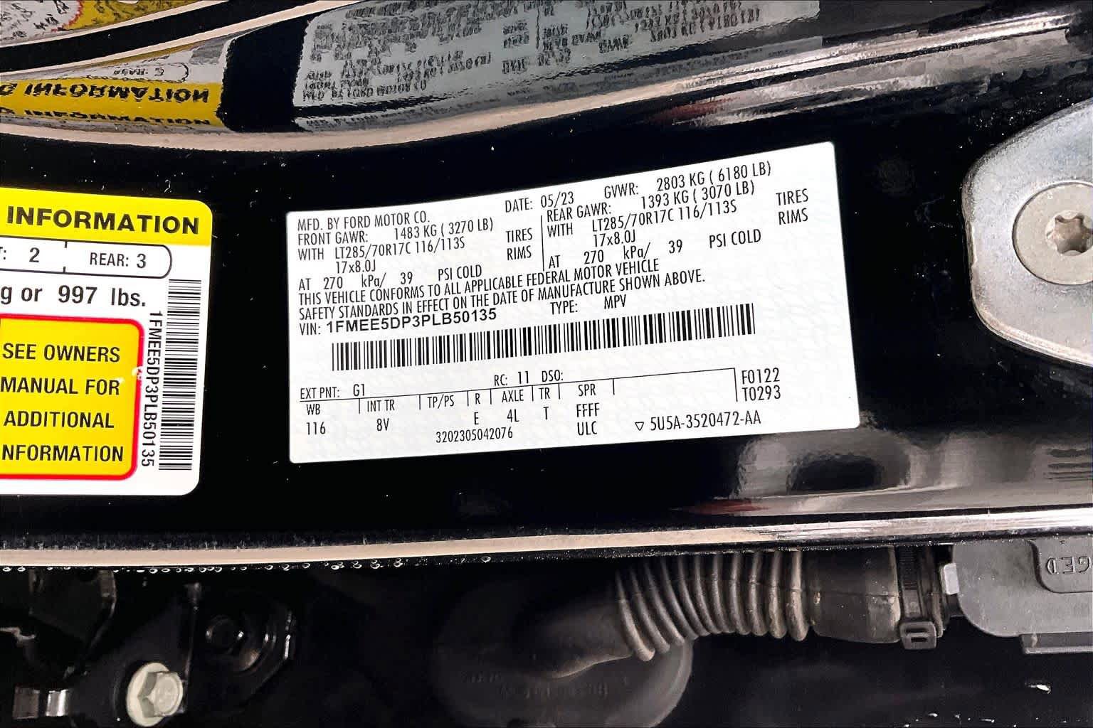 Certified 2023 Ford Bronco Badlands AWD/4WD image 34