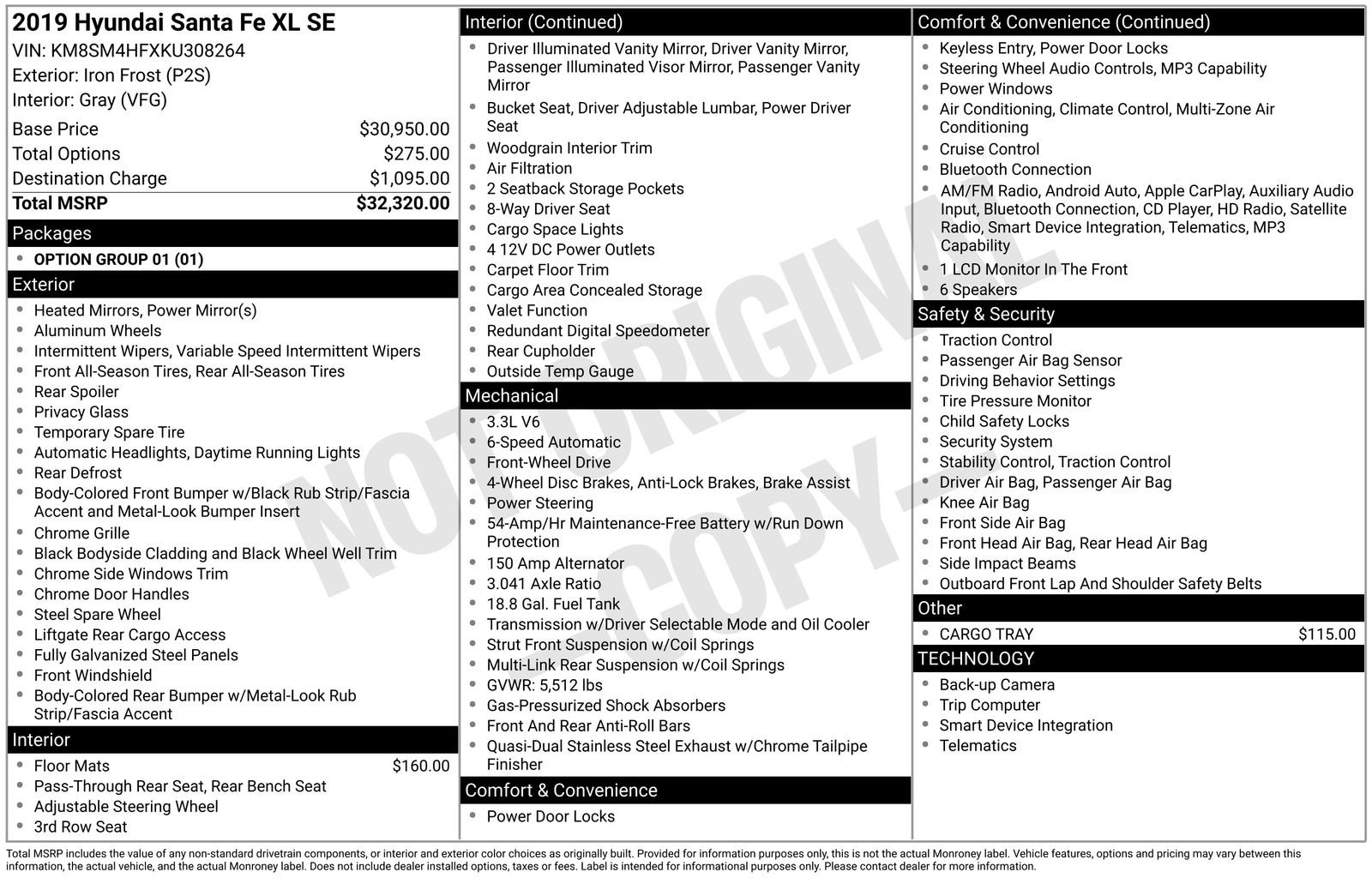 Used 2019 Hyundai Santa Fe XL SE image 6