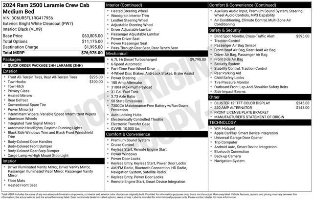 Used 2024 RAM 2500 Laramie image 40