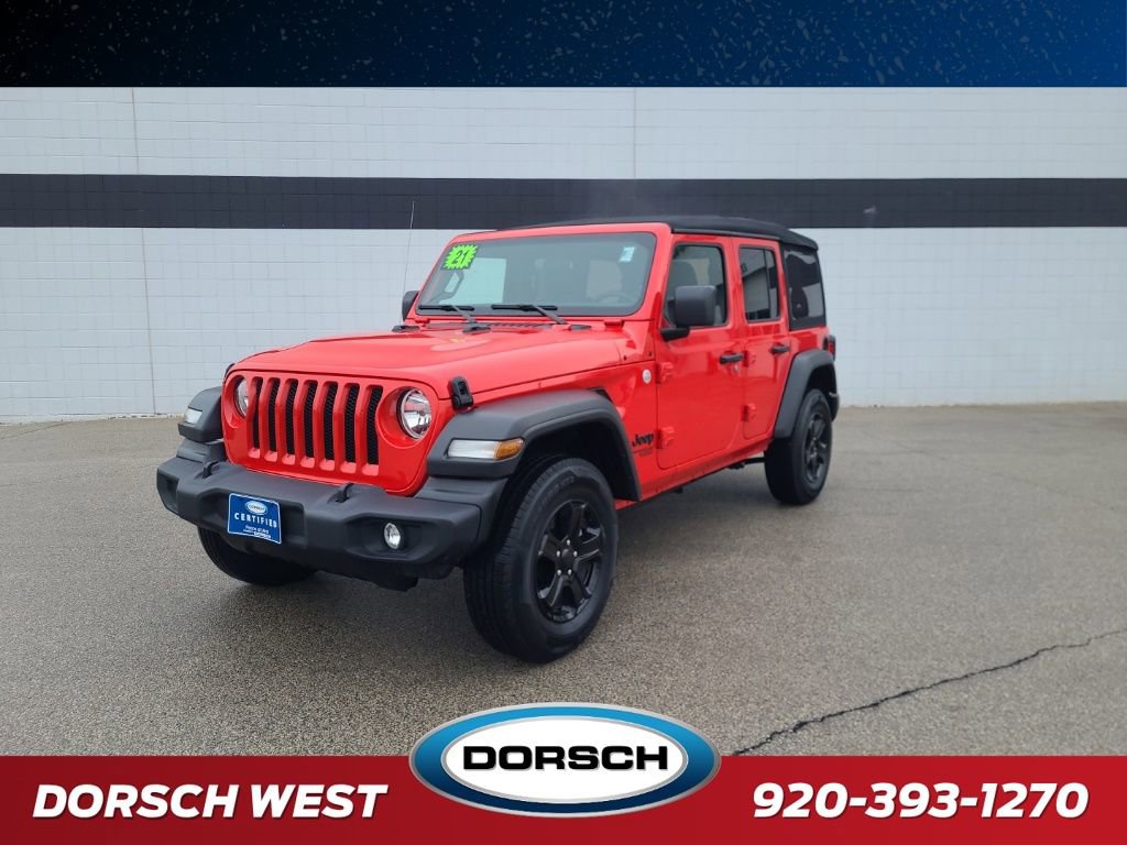 Used 2021 Jeep Wrangler Unlimited Sport AWD/4WD image 1