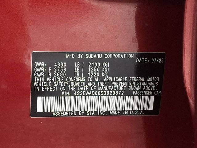 Used 2025 Subaru Legacy Premium image 30