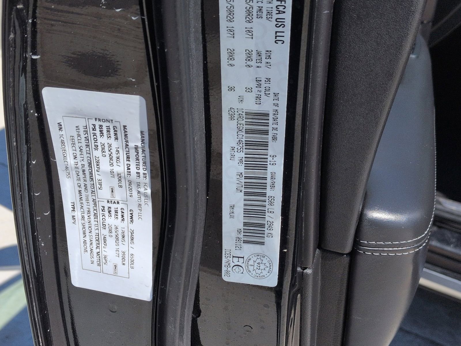 Used 2020 Dodge Durango Citadel image 45