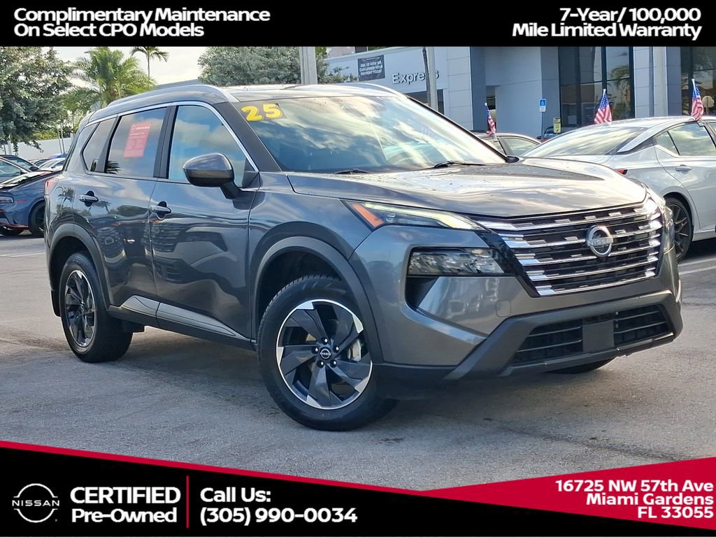 Certified 2025 Nissan Rogue SV w/ SV Premium Package