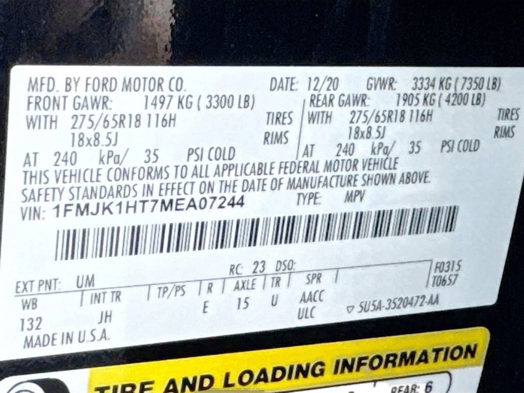 Used 2021 Ford Expedition Max XLT image 11