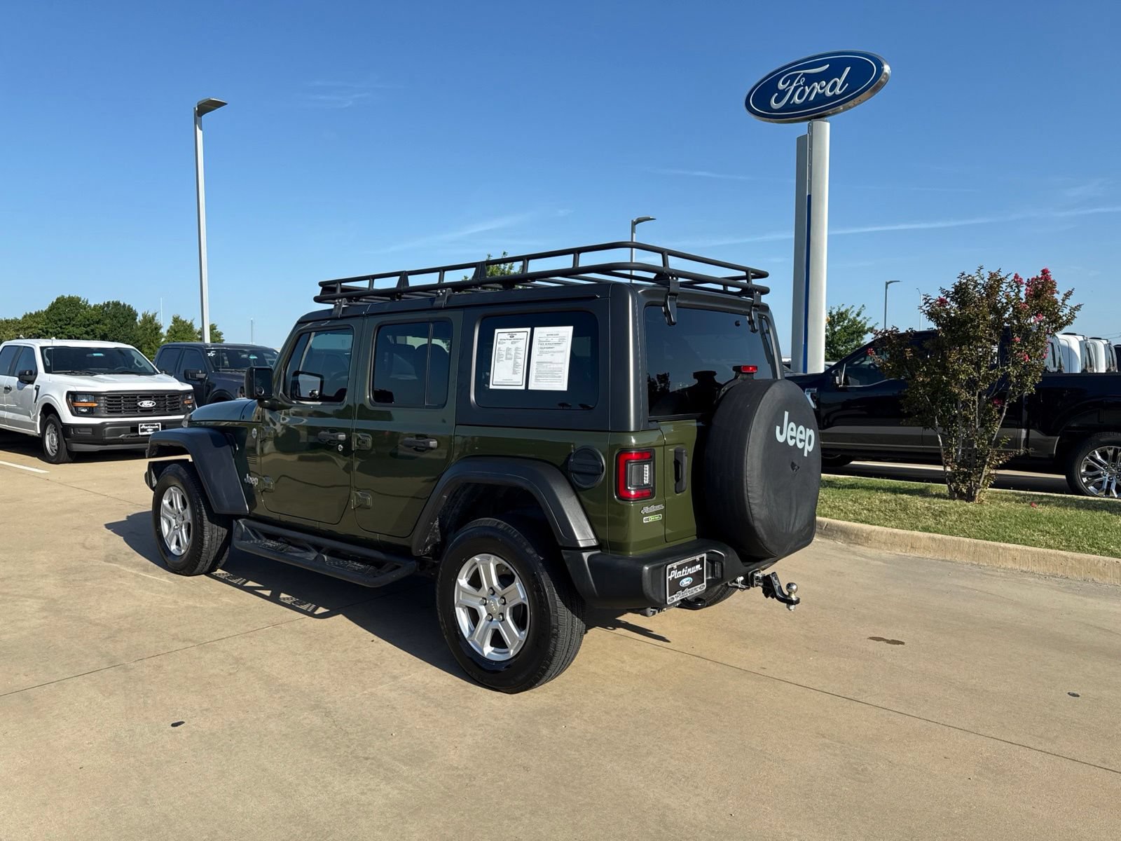Used 2020 Jeep Wrangler Unlimited Sport S AWD/4WD image 3