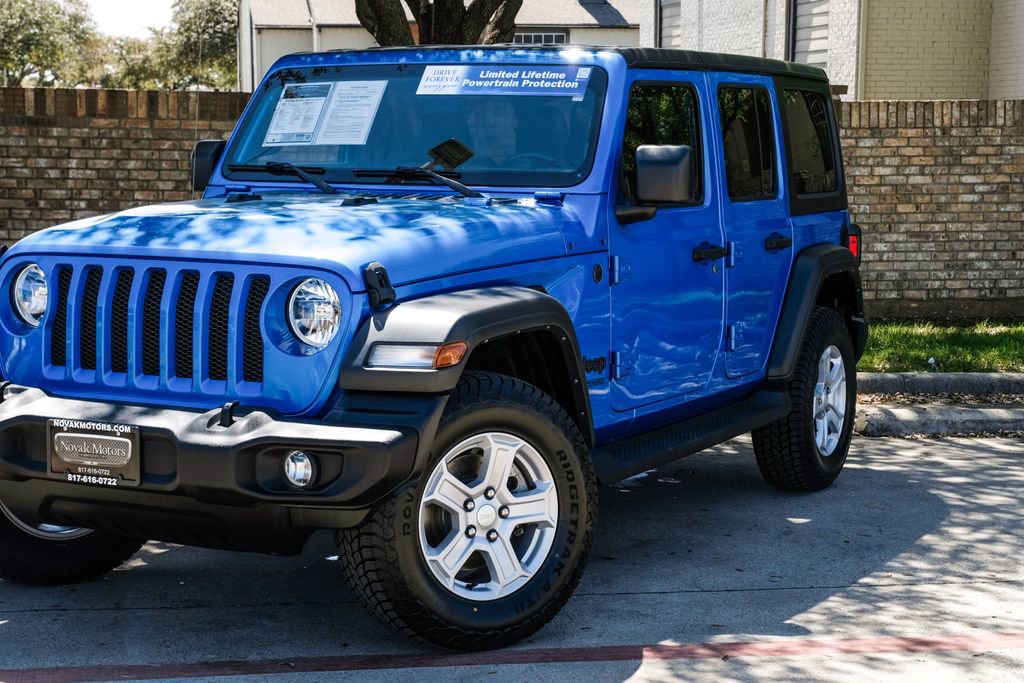 Used 2022 Jeep Wrangler Unlimited Sport image 13